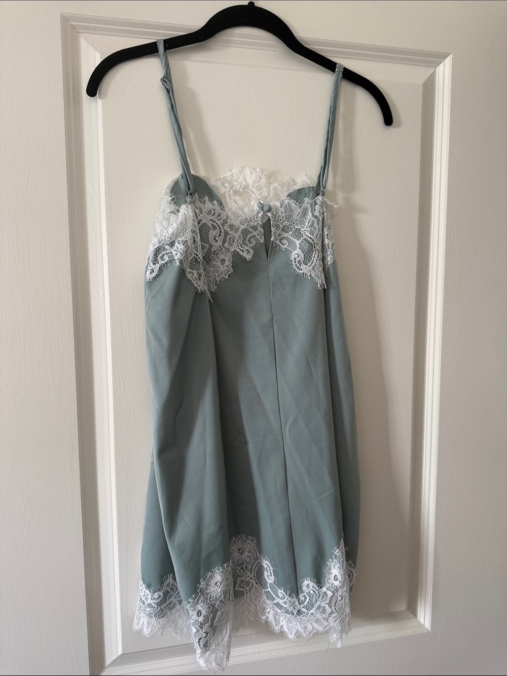NWOT - MORE TO COME NWOT X Emma Rose Myrna Mini Dress in Teal - Picture 4 of 4